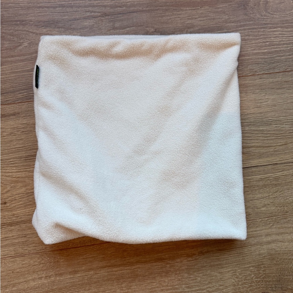 Cozy Cream Fleece Neck Warmer